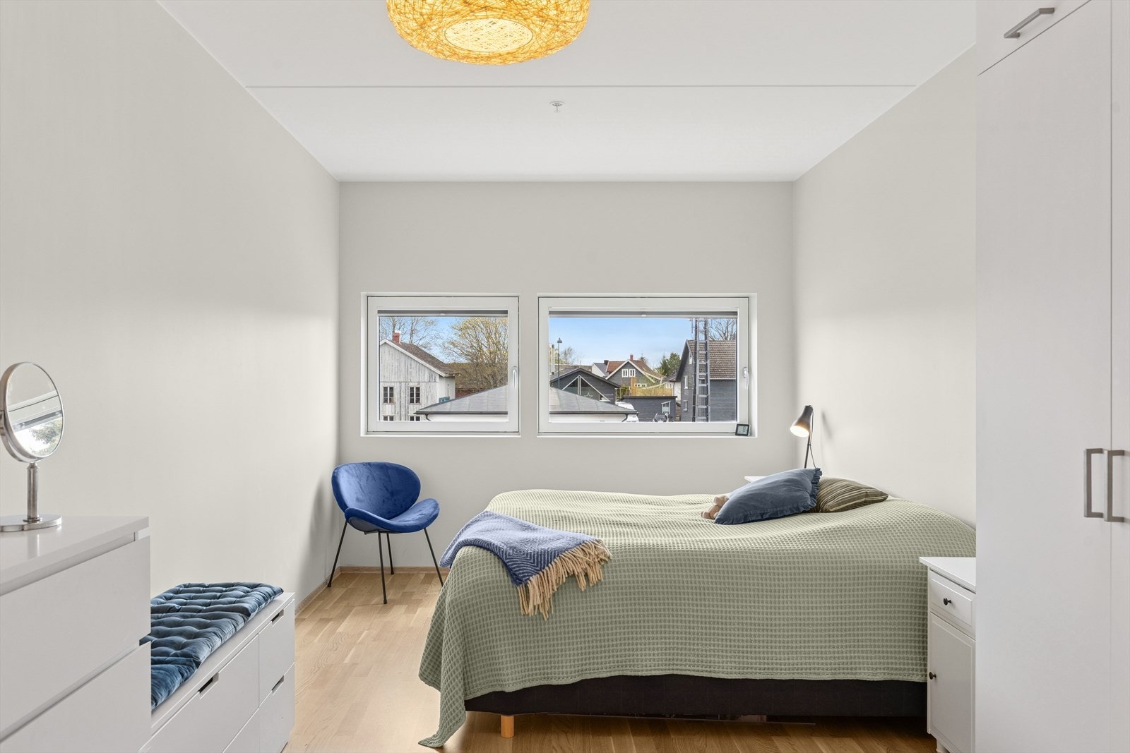 God plass til hobbyer, hjemmekontor e.l. også. Galleribilde