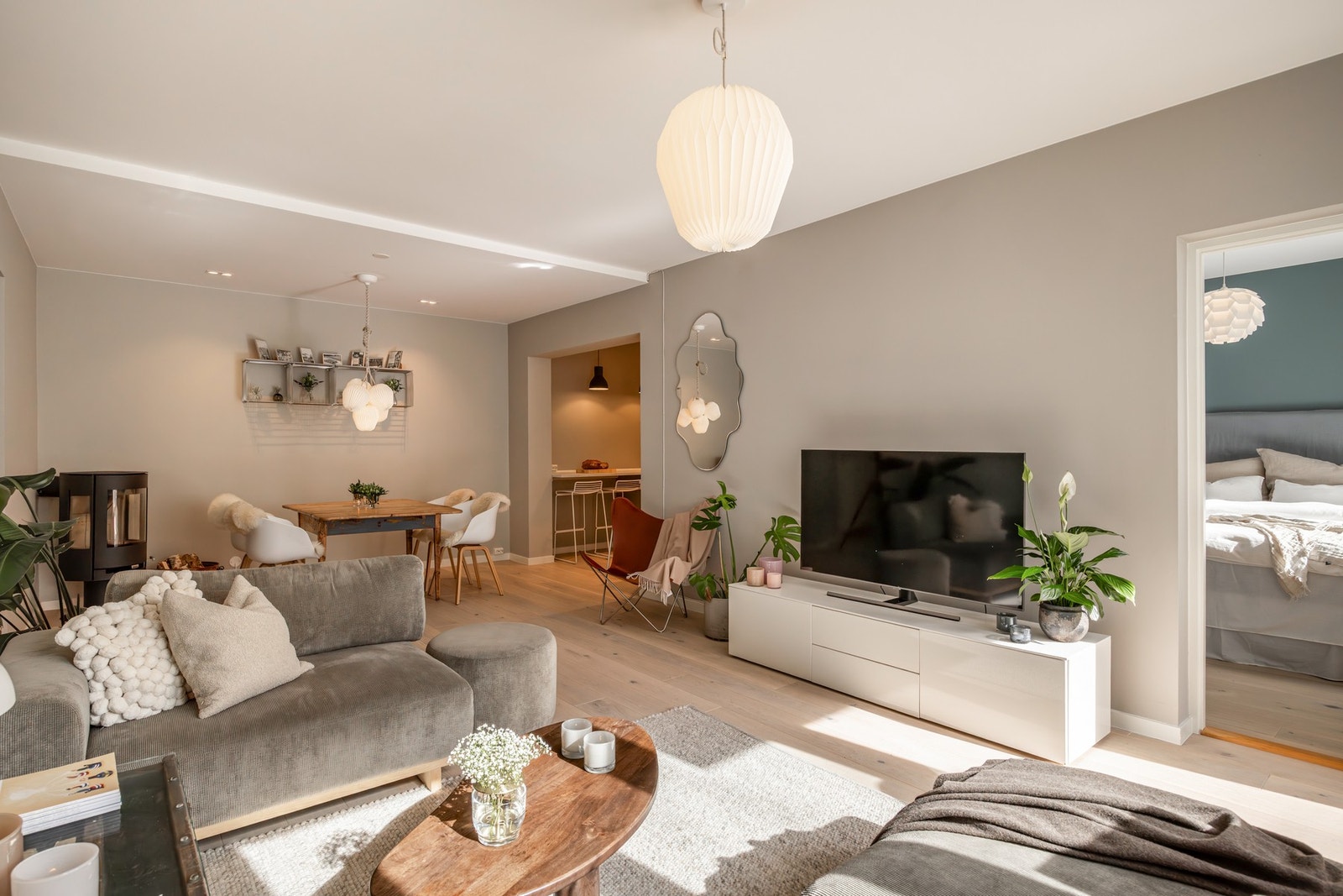 Borettsalget har avtale med Telia om levering av TV- og internettløsninger. Galleribilde