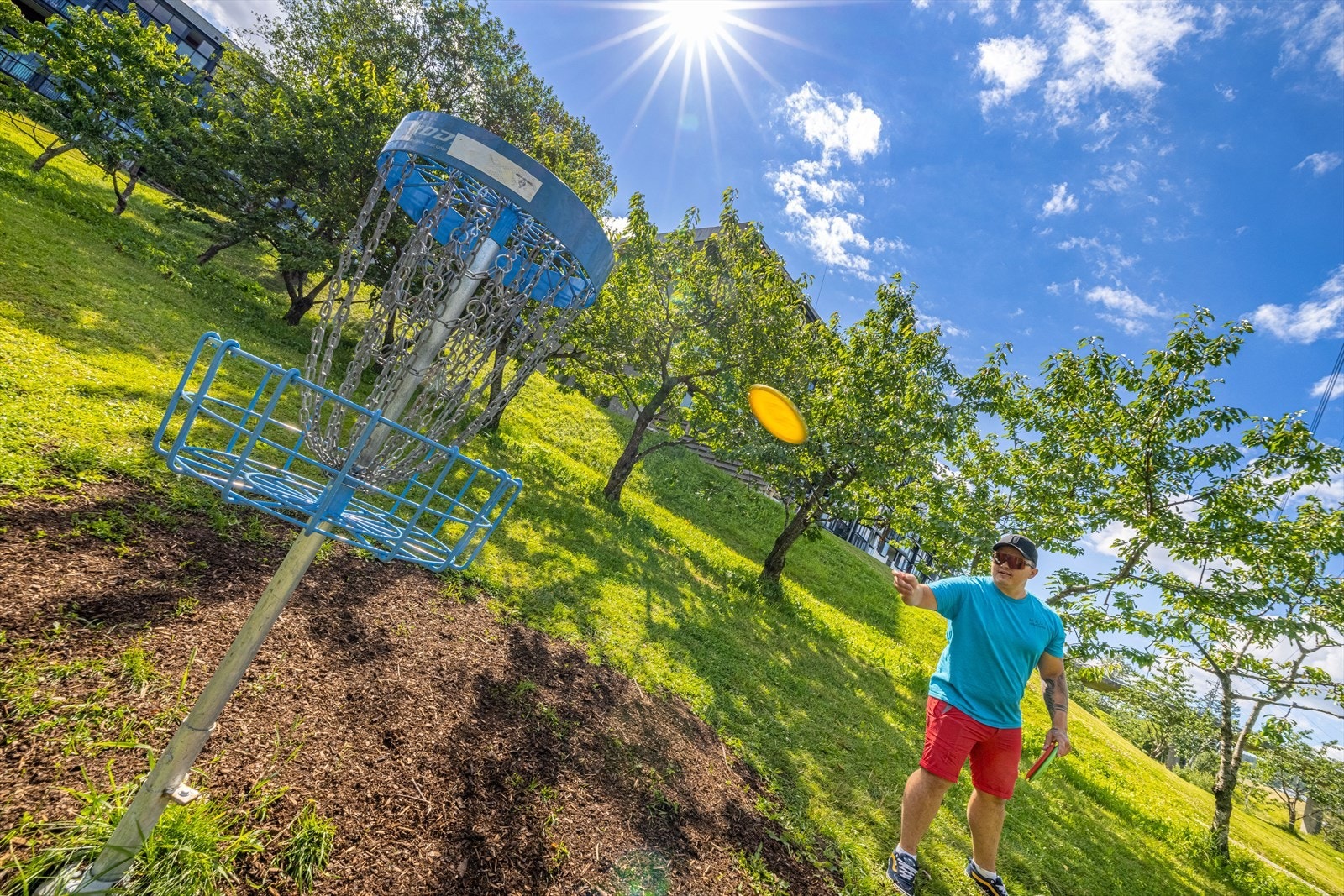 Valstad Frisbeegolfbane på Skjetten! Galleribilde