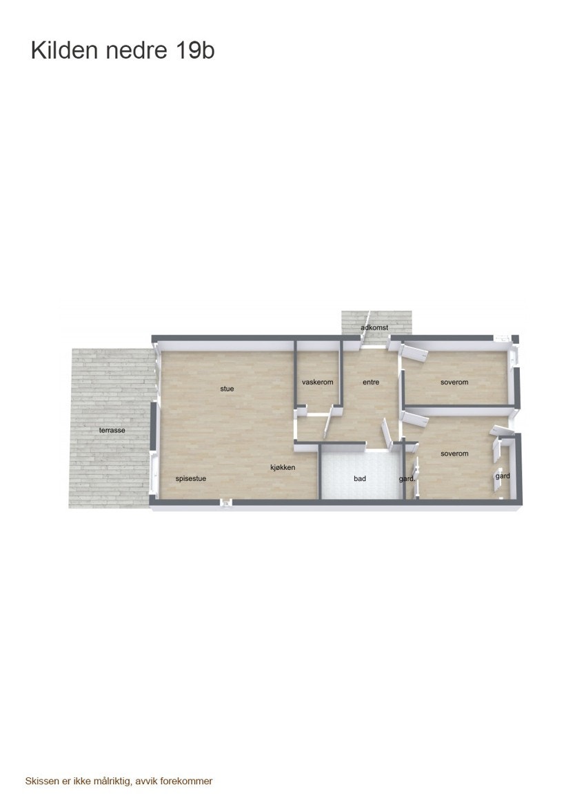 Plantegning. Galleribilde