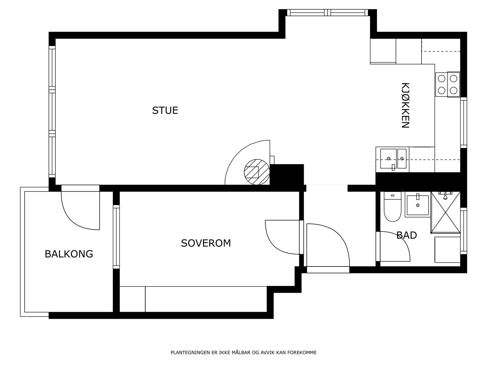 Plantegning. Galleribilde
