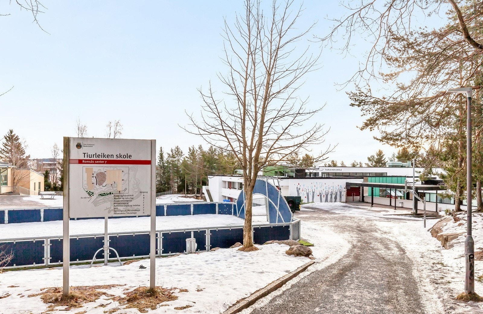 Kort skolevei til Tiurleiken skole (4.-7. trinn)! Galleribilde
