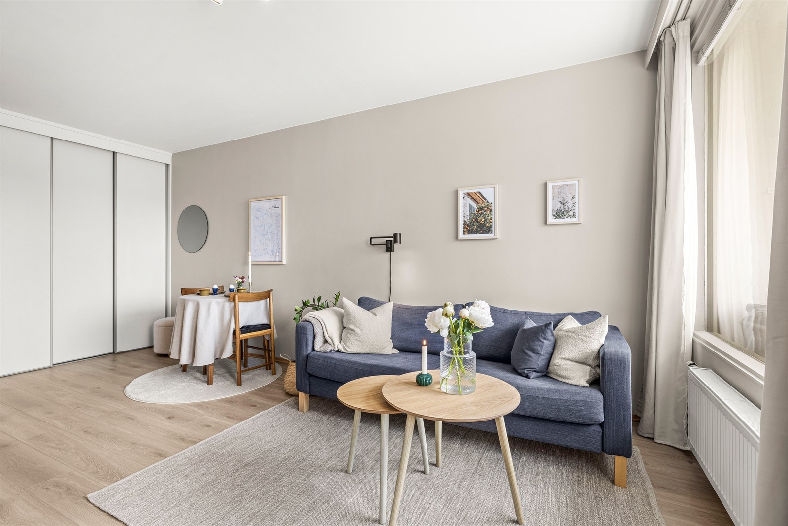 Rommet har gode møbleringsmuligheter. Galleribilde
