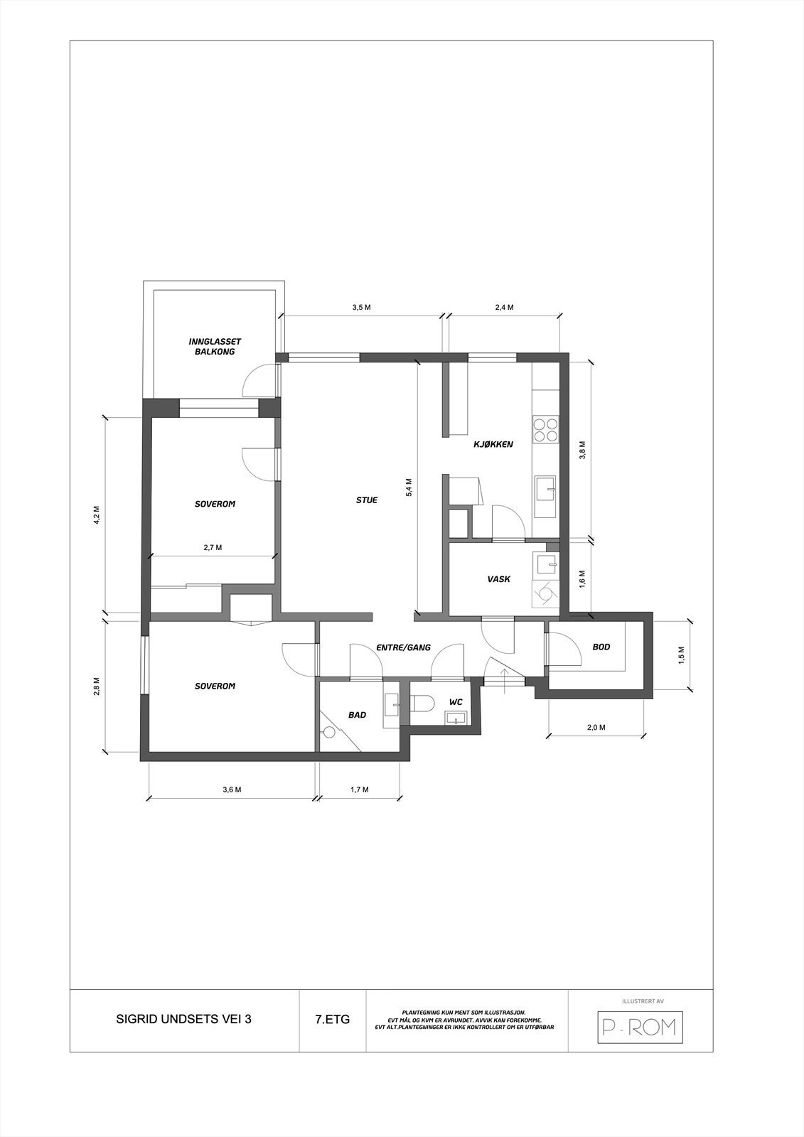 Plantegning. Galleribilde