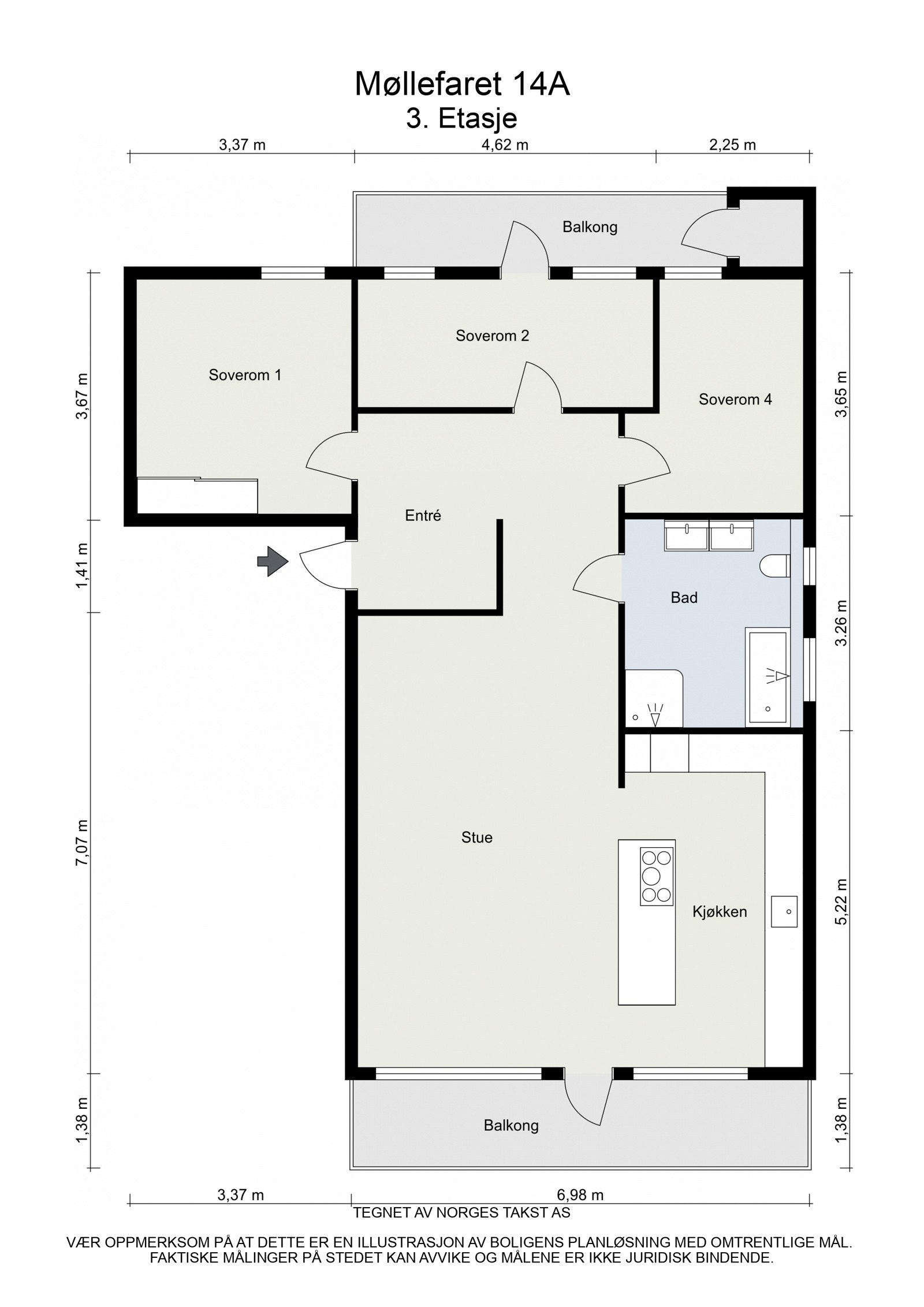 Plantegning. Galleribilde