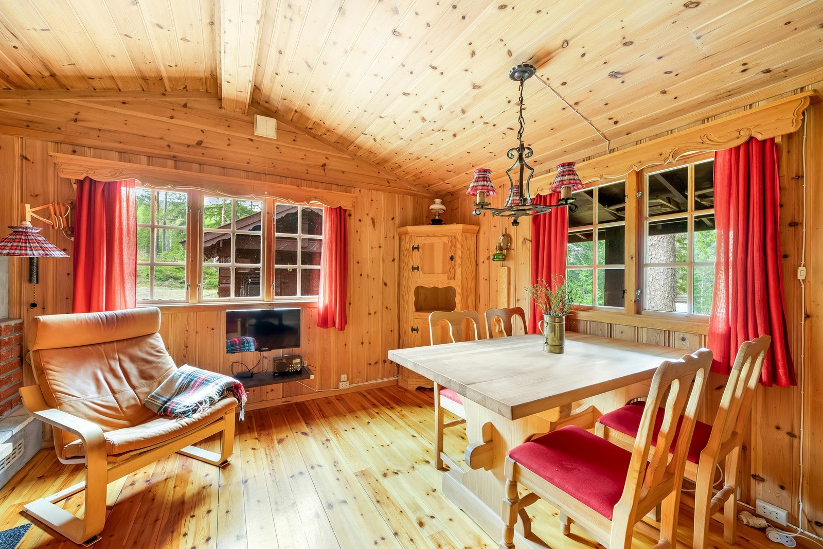 Vinduene slipper inn godt med naturlig lys. Galleribilde