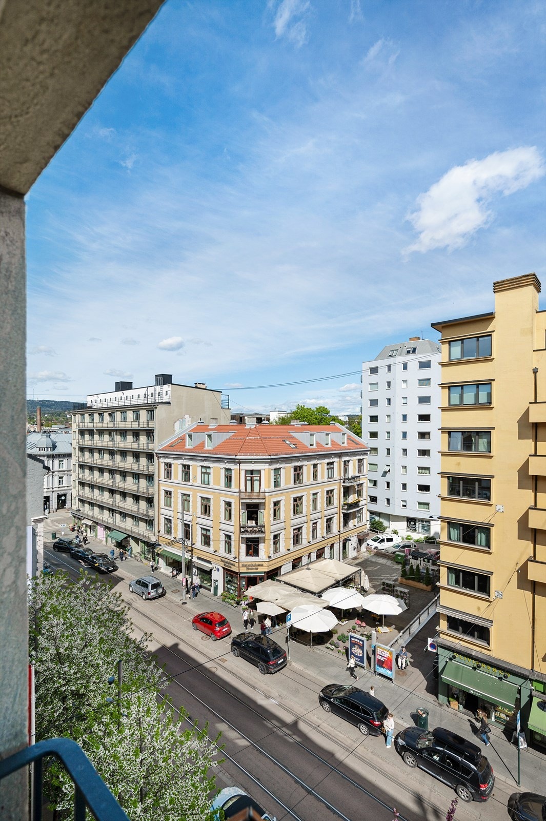 Utsyn fra leiligheten. Galleribilde