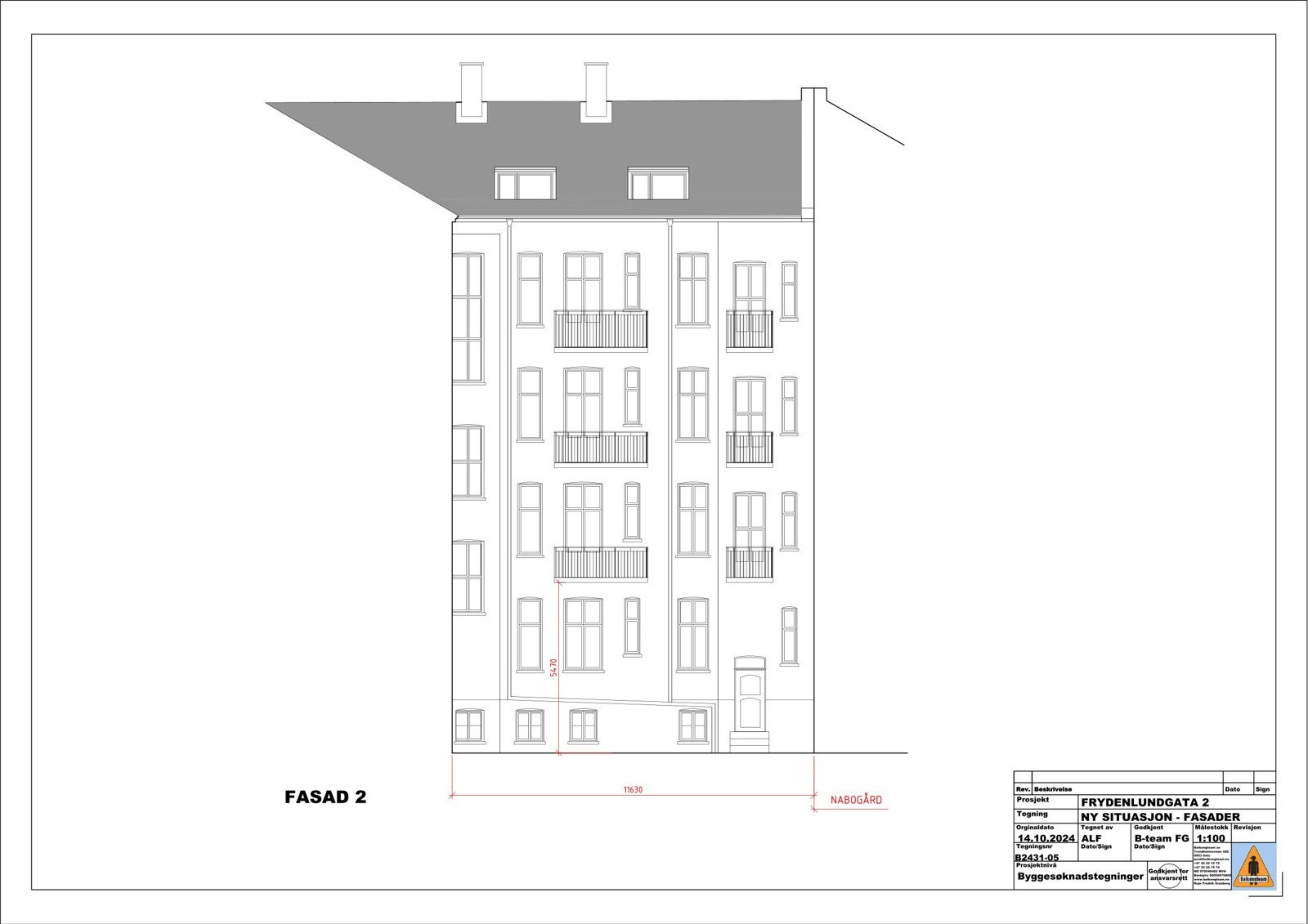 Det foreligger rammtillatelse for bygging av balkong med utgang fra stuen. Kjøper vil selv være ansvarlig for kostnadene og gjennomføringen av tiltaket hvis det blir godkjent. Tiltaket må utføres etter samlet plan med de andre i borettslaget. Galleribilde