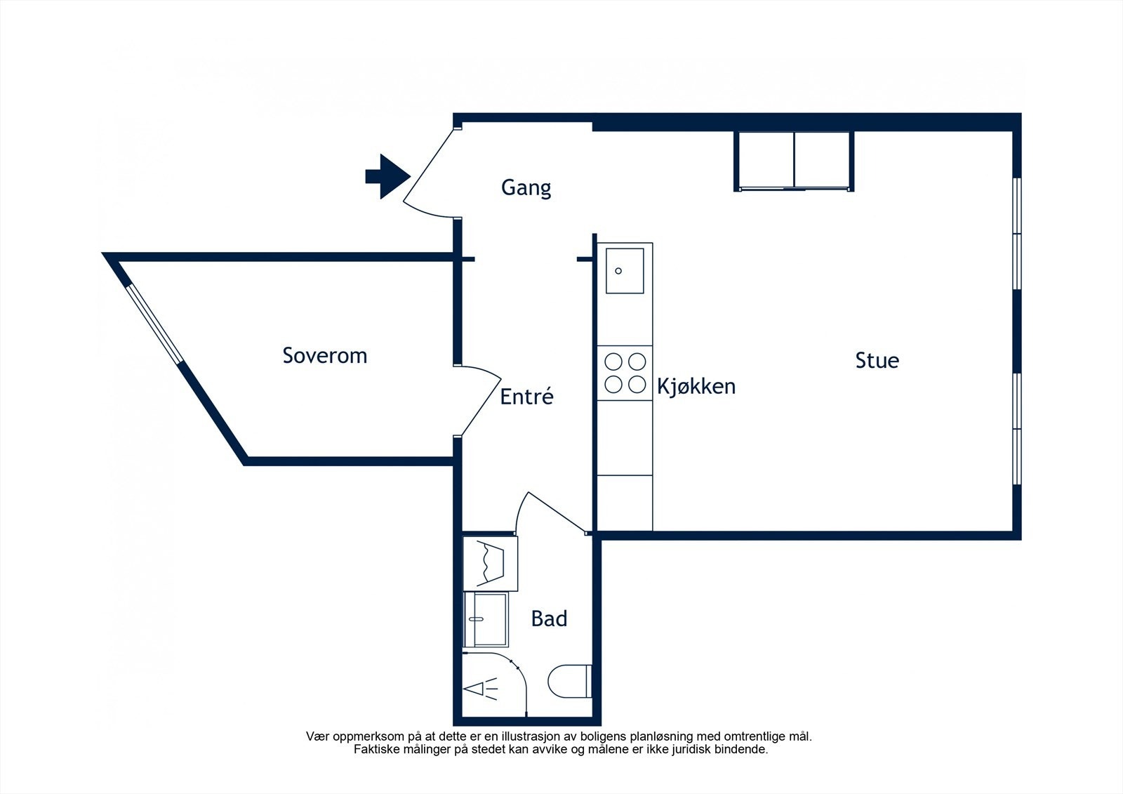 Plantegning - 3. etasje Galleribilde