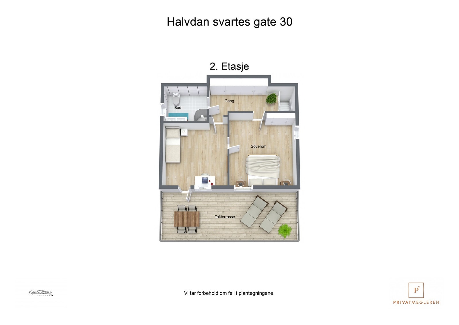 Plantegning 2. etasje Galleribilde