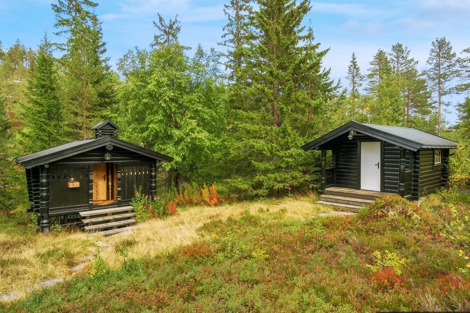 Anneks /utebod med en kombo av lager i front og soverom i bakkant. Her banker en svunnen tid på døra Galleribilde