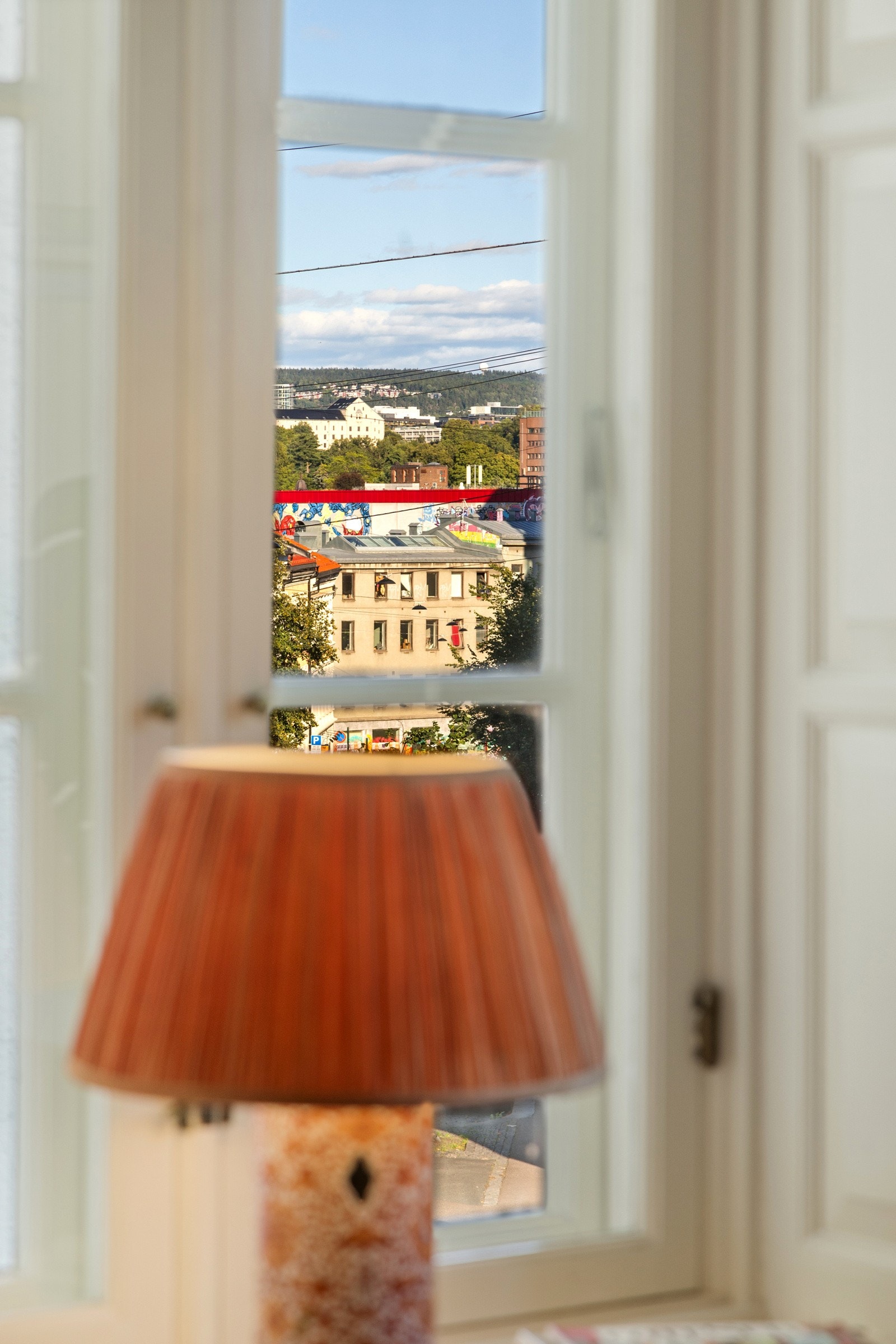 Her er det flott utsyn over nabolaget Galleribilde