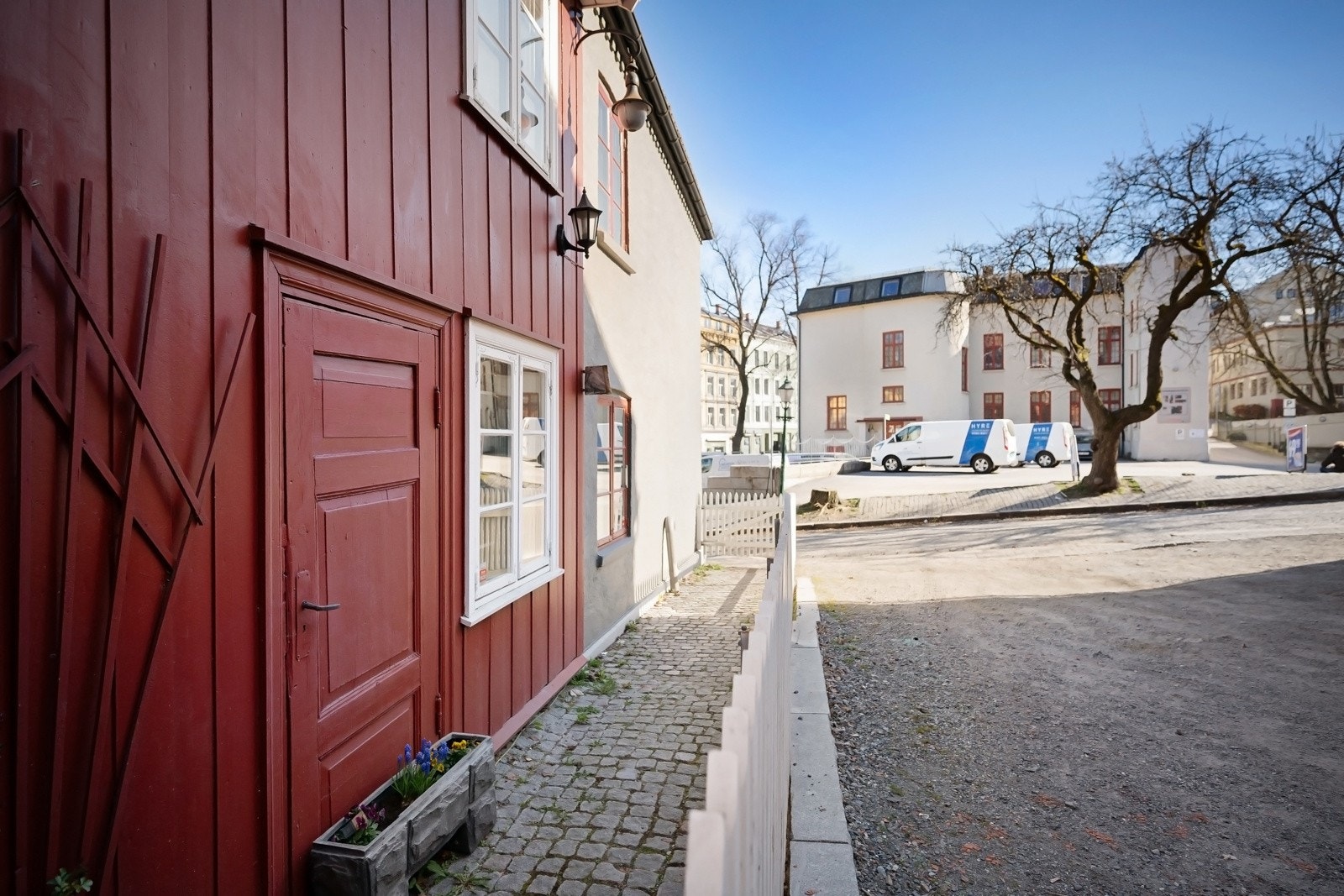 Hyggelig uteareal Galleribilde