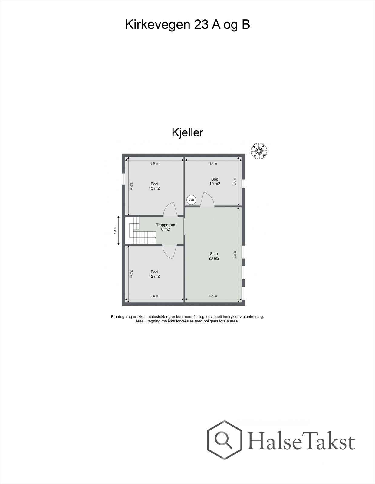 Plantegning kjeller Galleribilde