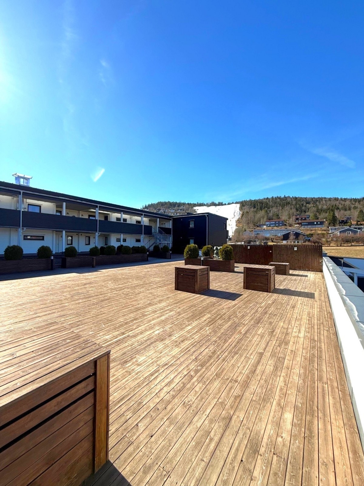 Herlig felles takterrasse for sameierne. Galleribilde