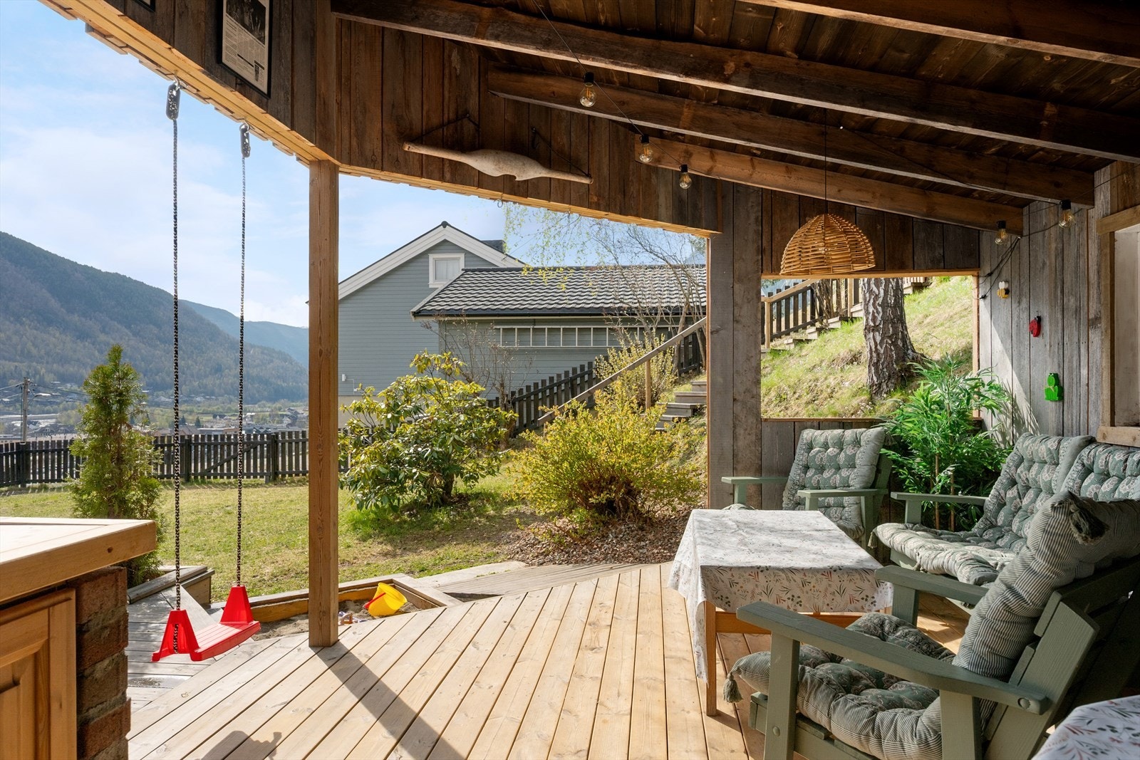 Her er det god plass, og det er tilrettelagt for både liten og stor. Galleribilde