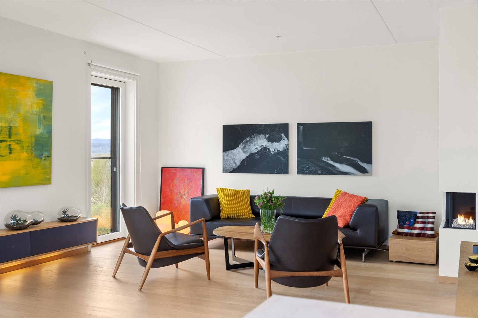 A-konto oppvarming og internett er inkludert i felleskostnadene. Galleribilde