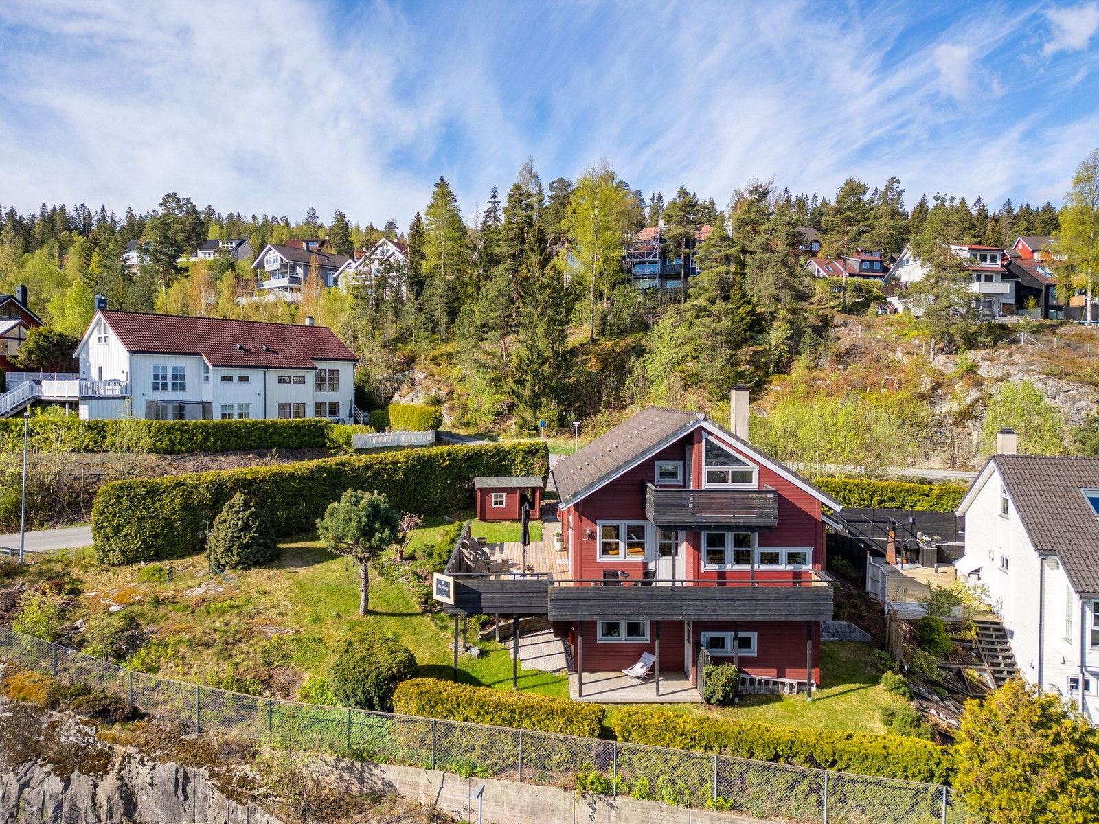 Dronebilde. Galleribilde