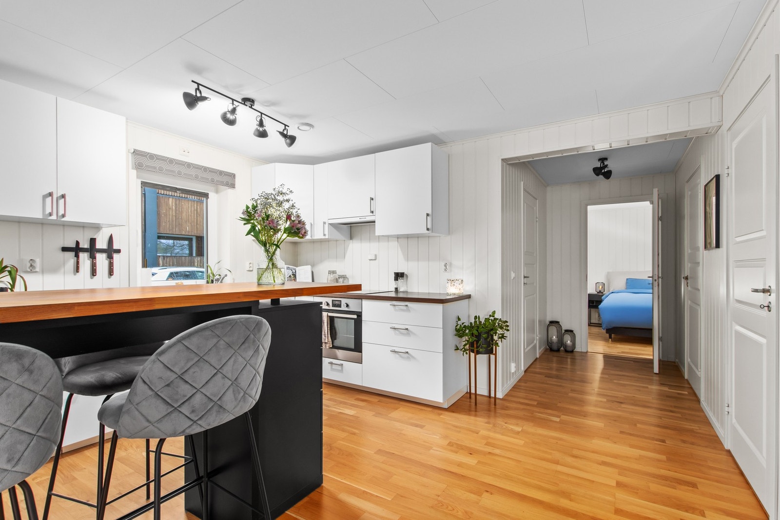 Leiligheten har også en innvendig bod/teknisk rom. Galleribilde