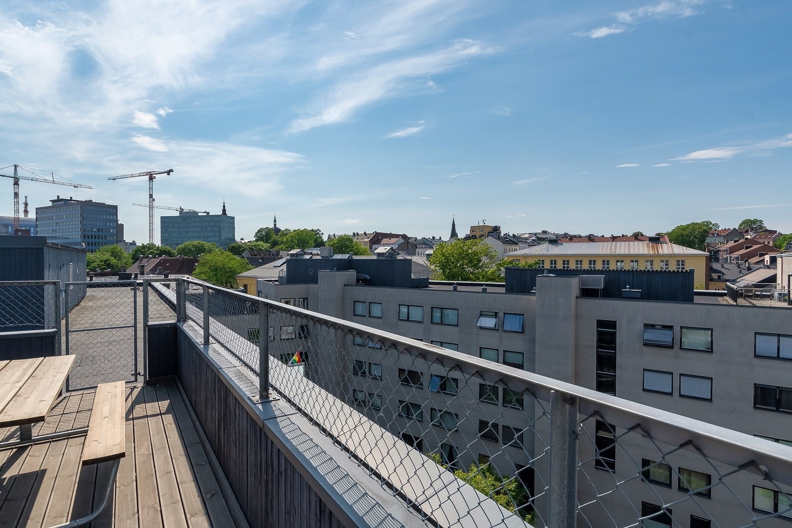 Her kan du nyte solen hele dagen. Galleribilde