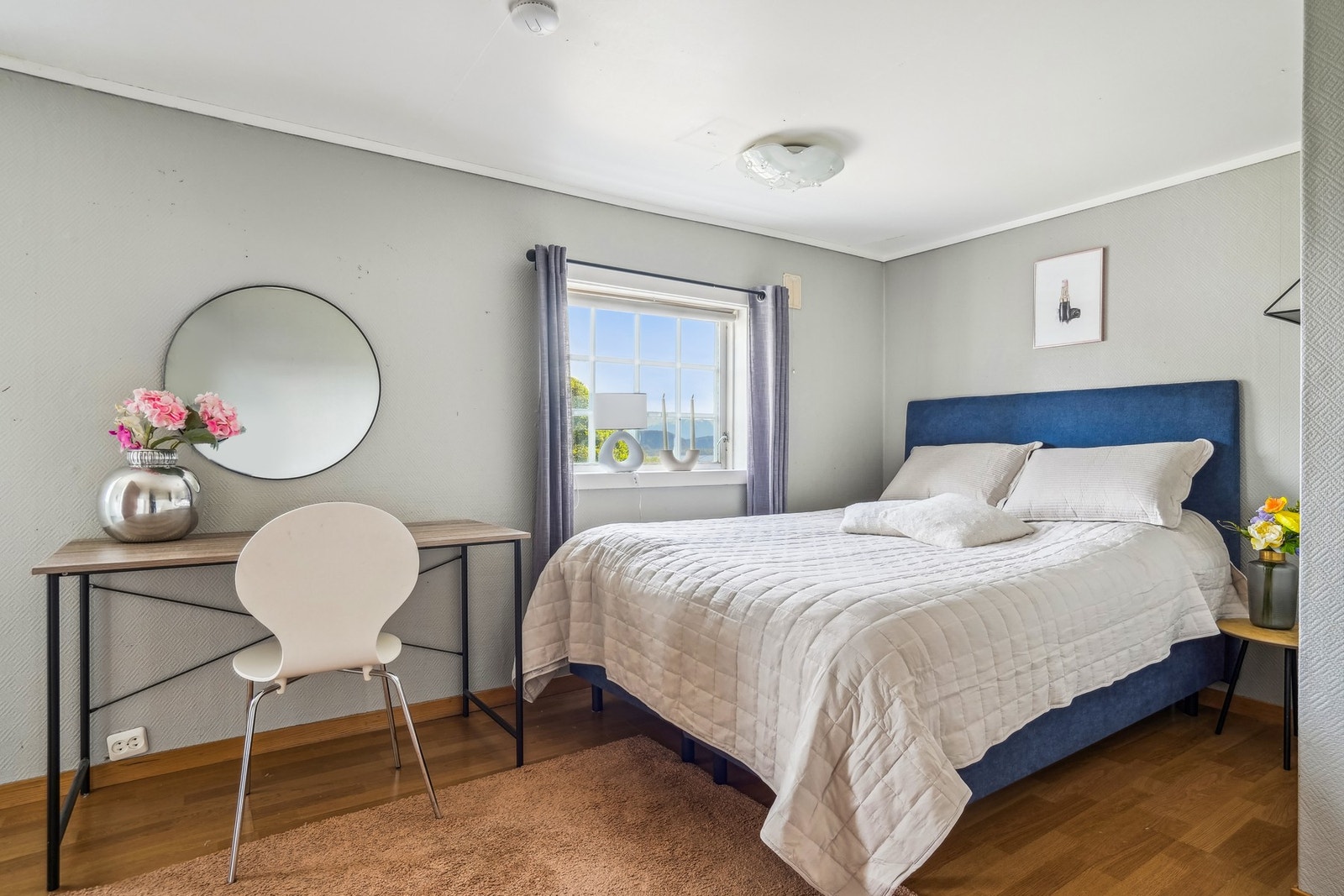 Soverom 2 er et ypperlig utgangspunkt for et hovedsoverom. Galleribilde