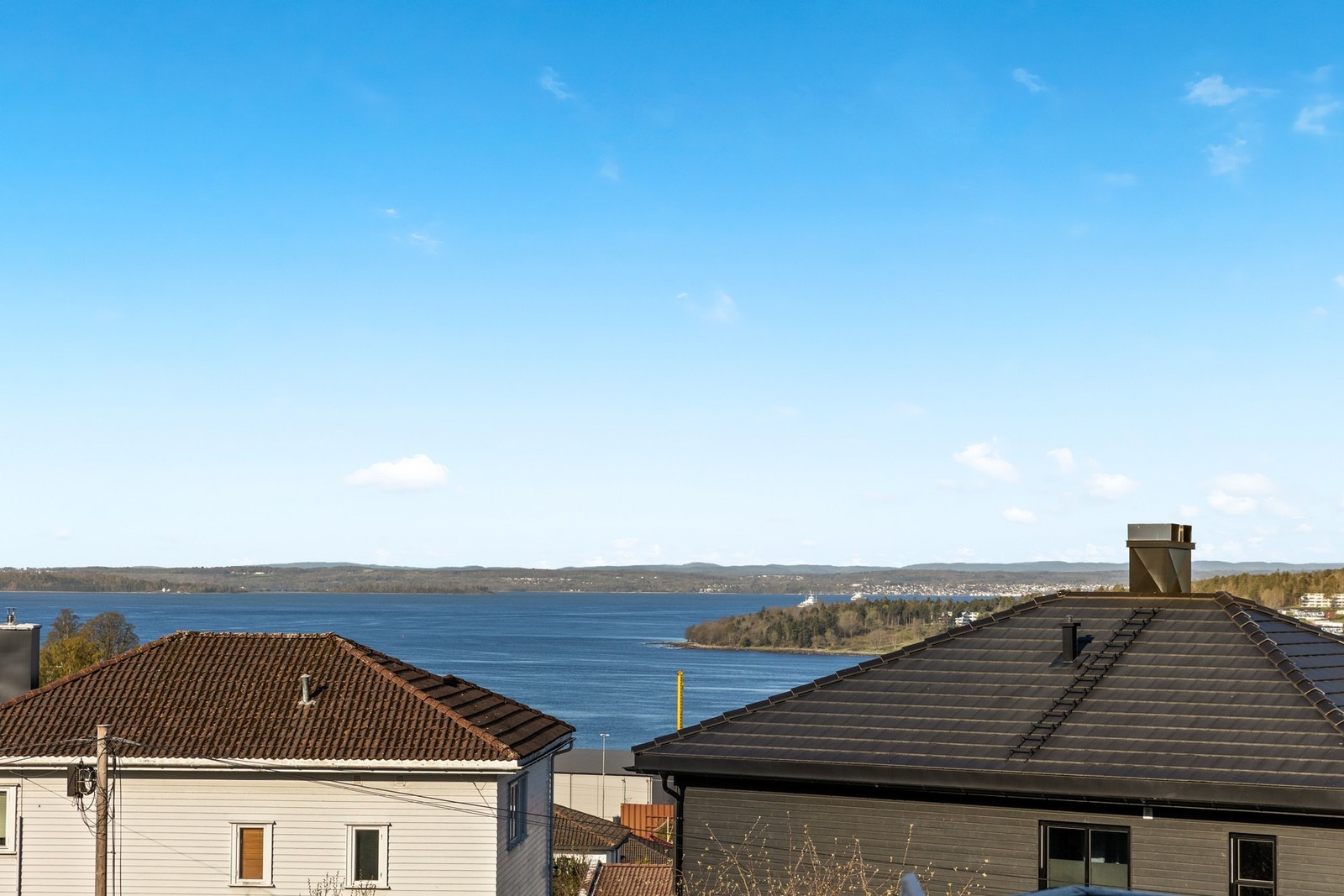 Flotte utsiktsforhold over Oslofjorden. Galleribilde