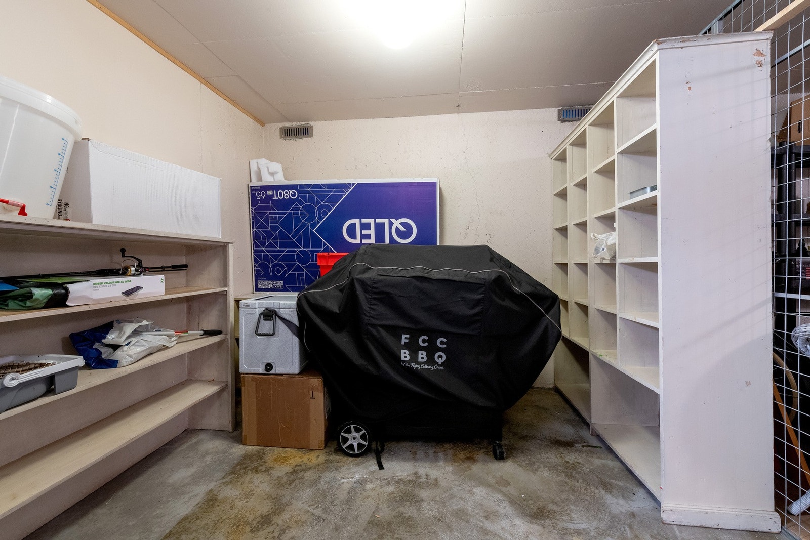 Bod i kjeller. Galleribilde