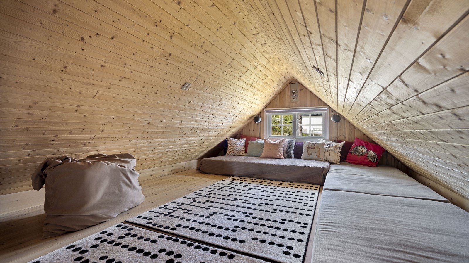 I 2.etg. er det godt med sengeplasser Galleribilde