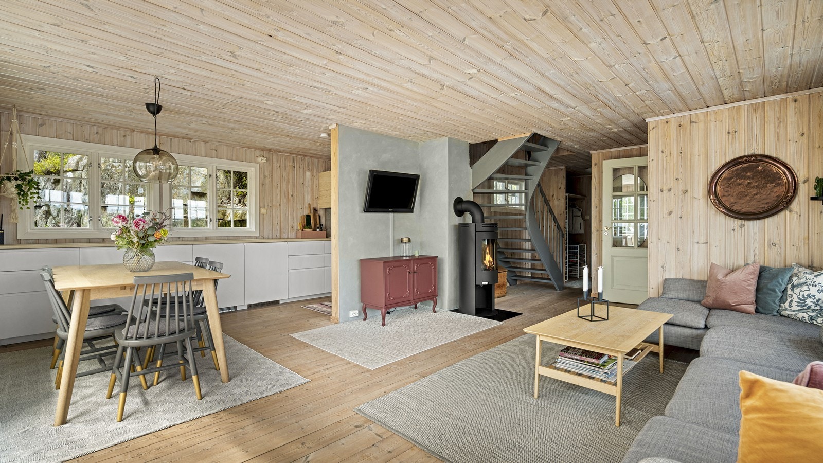 Flott modernisert hytte Galleribilde