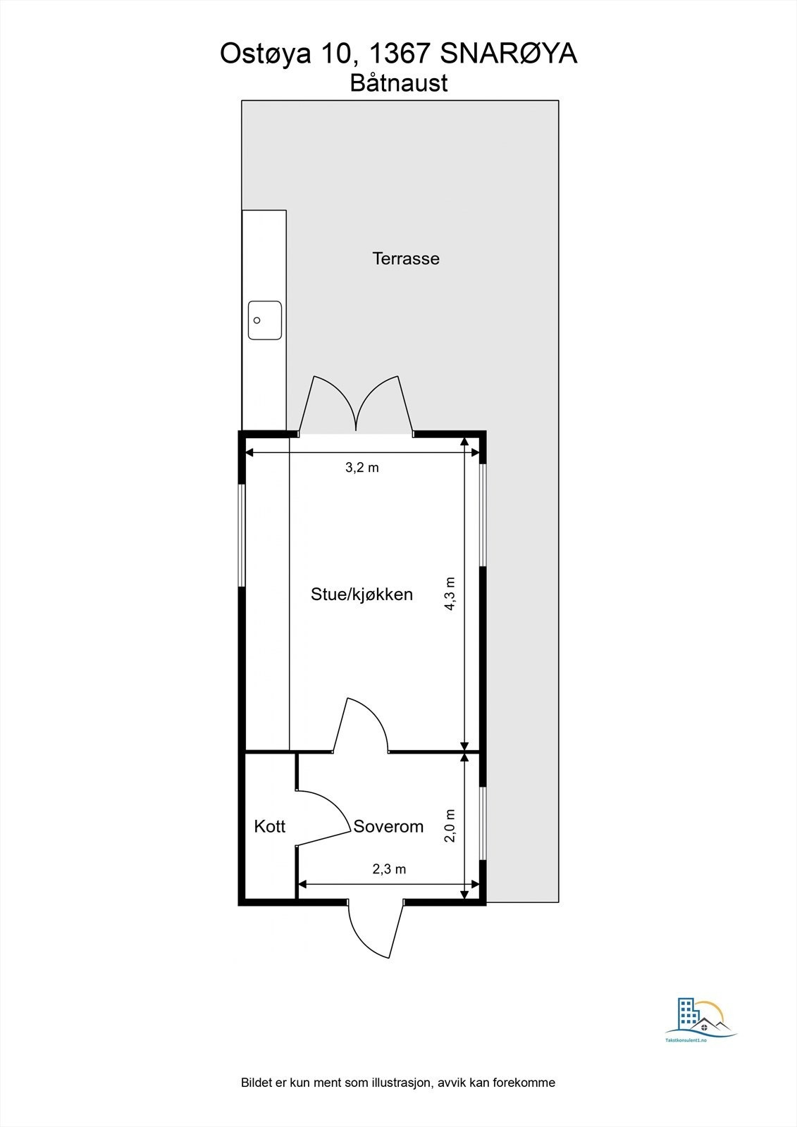 Plantegning - båtnaust Galleribilde