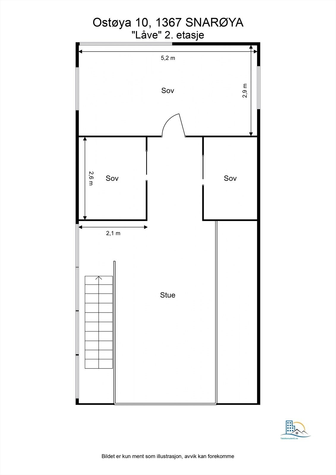 Plantegning låve - 2. etasje Galleribilde