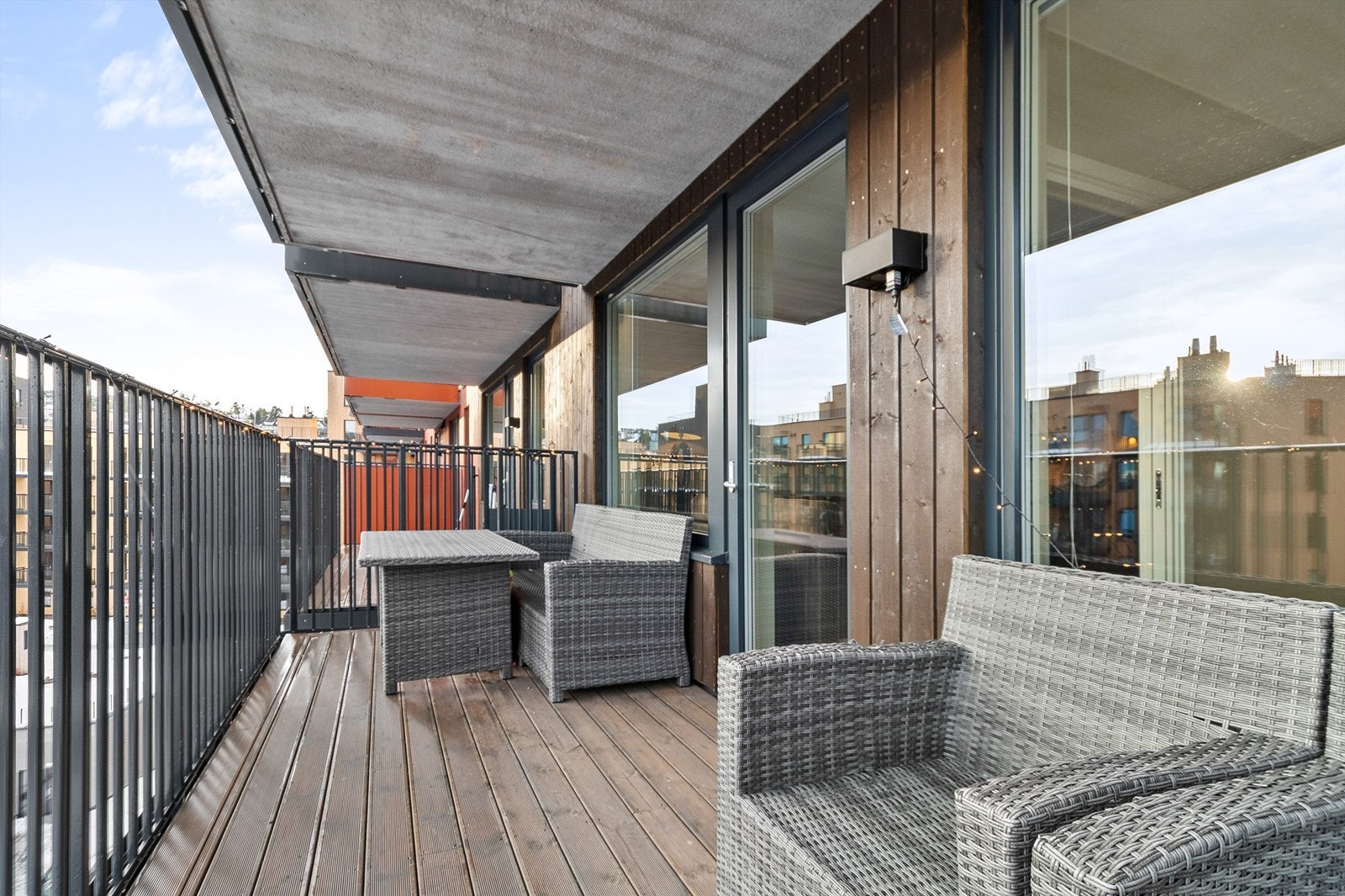 Overbygget balkong Galleribilde