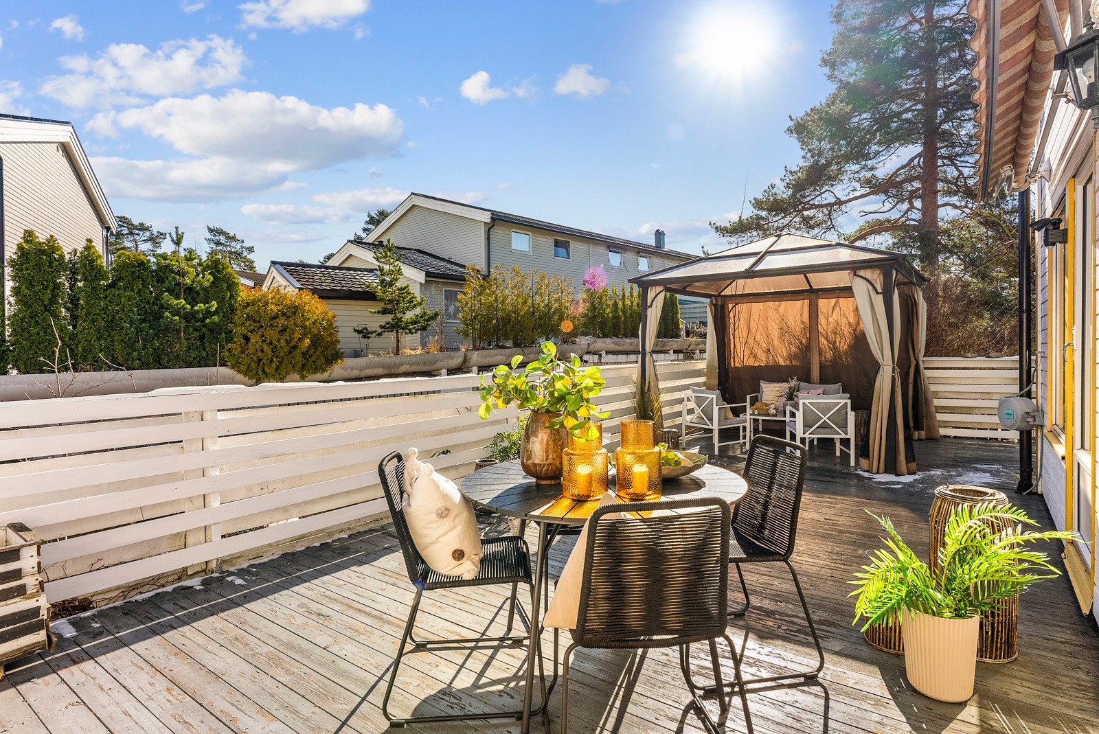 Ideelt for lange, solrike dager og sosiale sammenkomster. Galleribilde