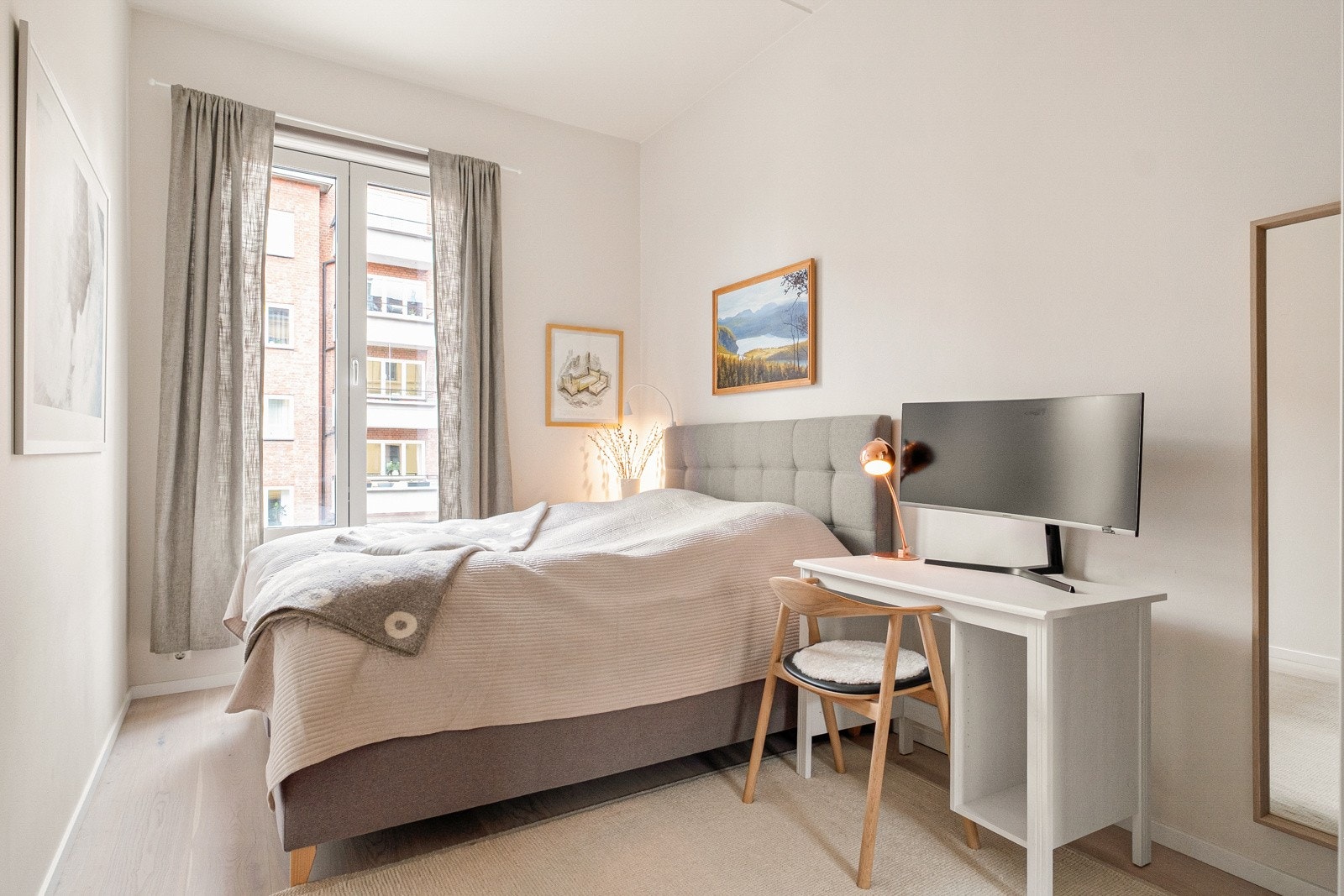 Soverommene er av god størrelse. Galleribilde