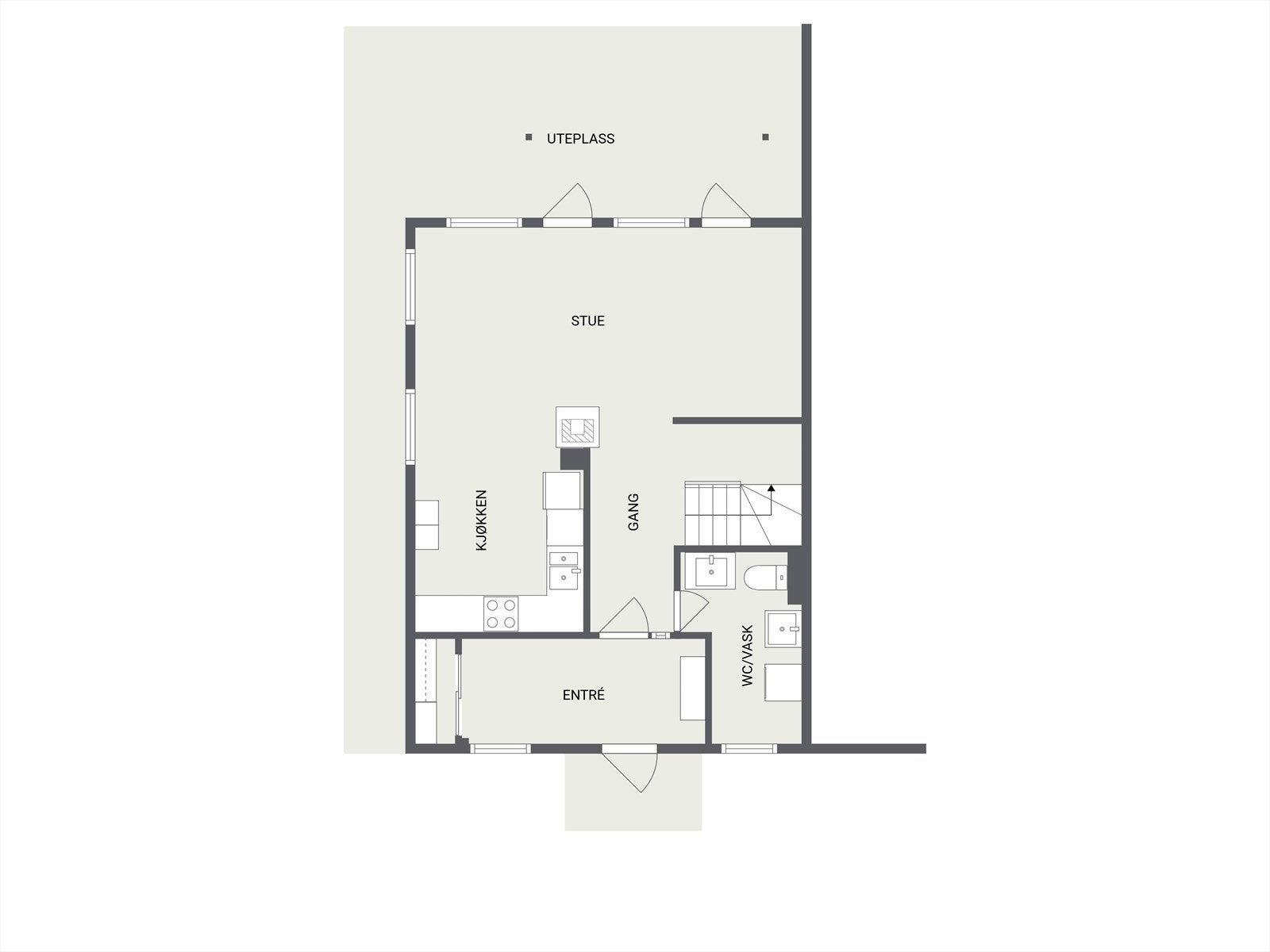 1. etasje Galleribilde