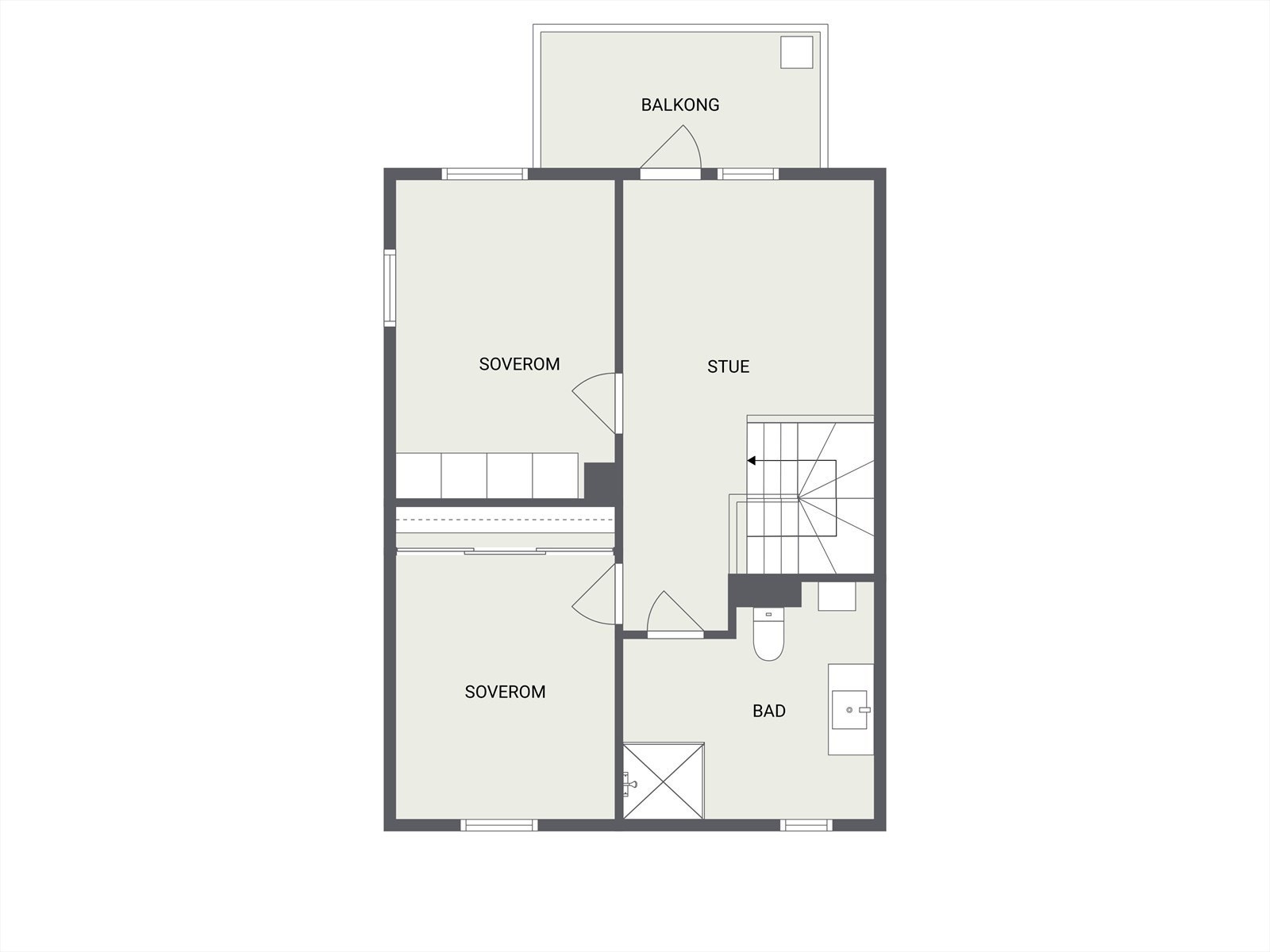 2. etasje Galleribilde