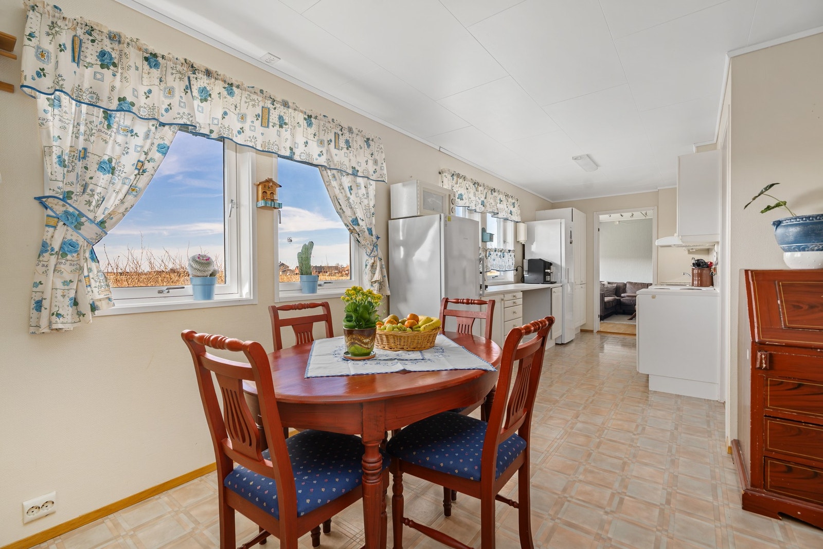 Her er det også plass til en spisegruppe. Galleribilde