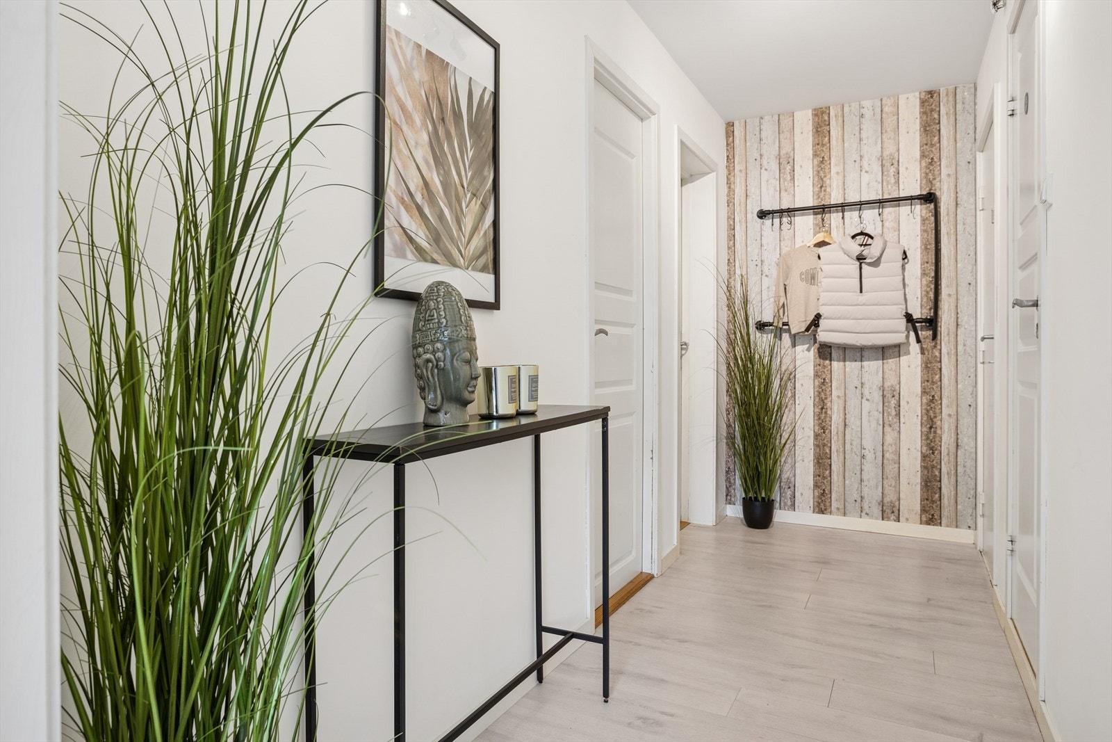 Fra gangen kommer vi inn på badet Galleribilde