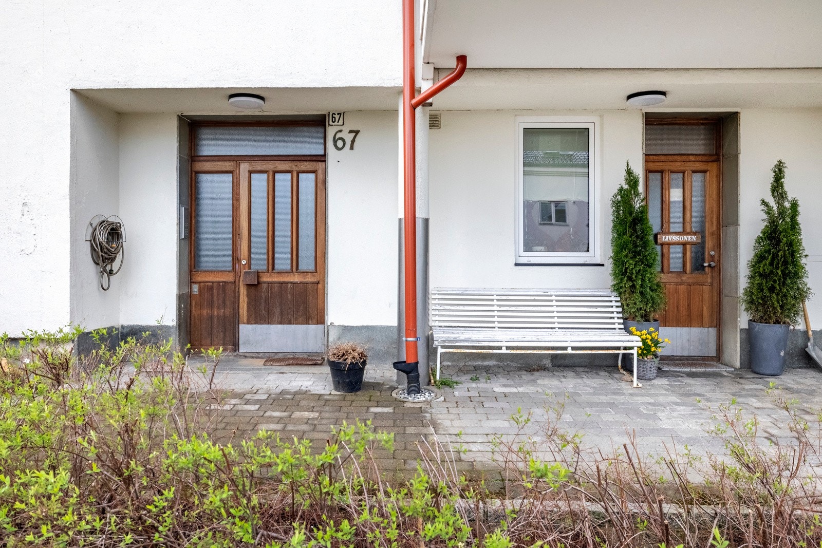 Inngangsparti Vallhallveien 67 Galleribilde