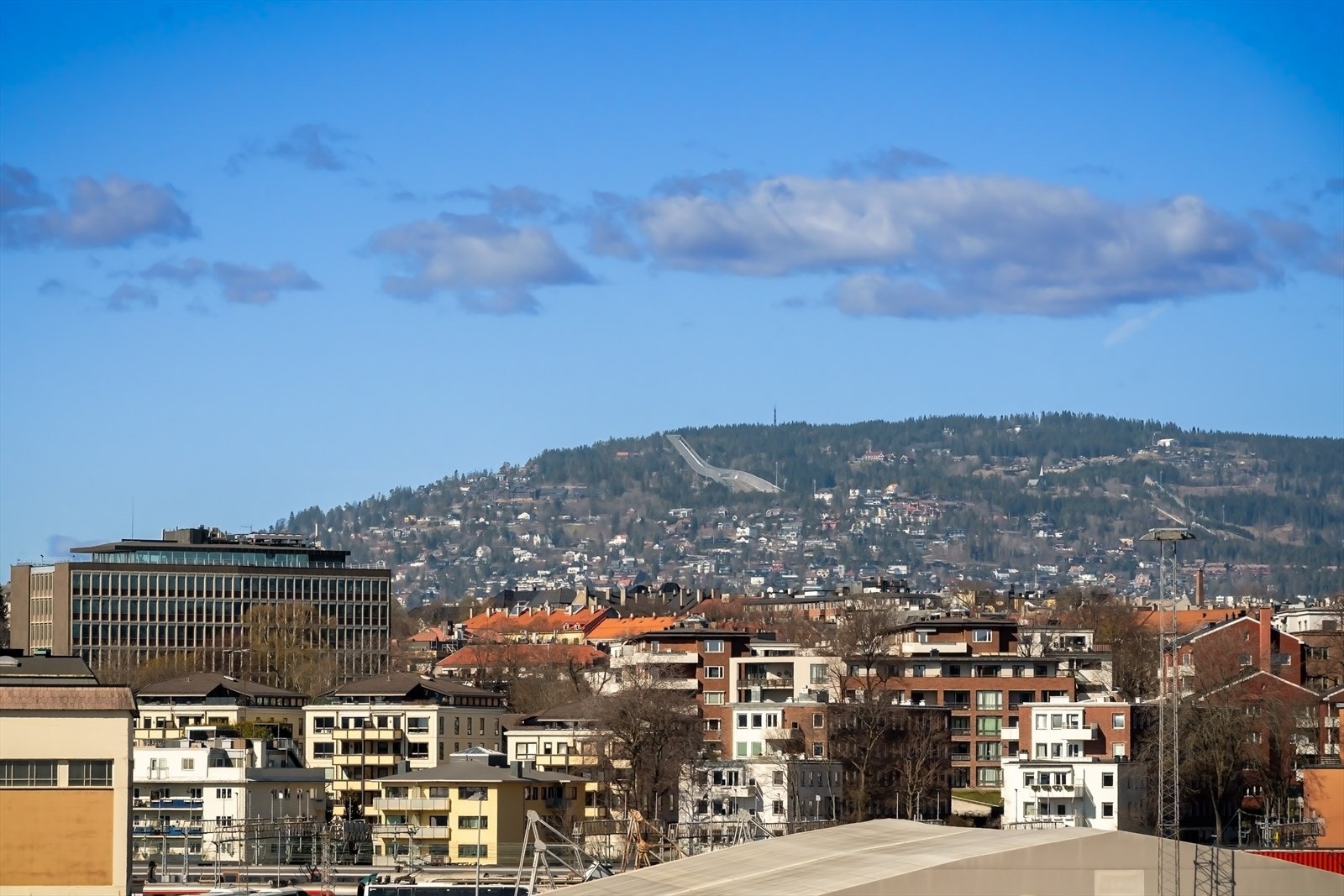 Utsikt vestover fra terrasse 2 Galleribilde