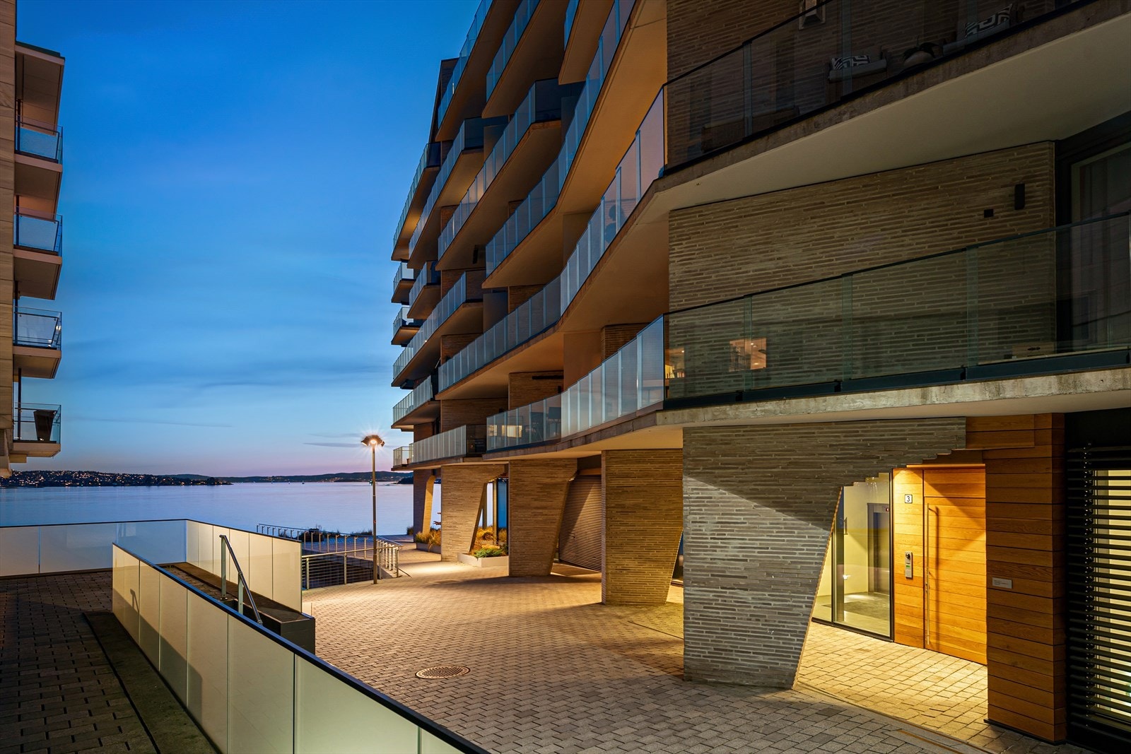 Inngang til Kavringen Brygge 3 Galleribilde