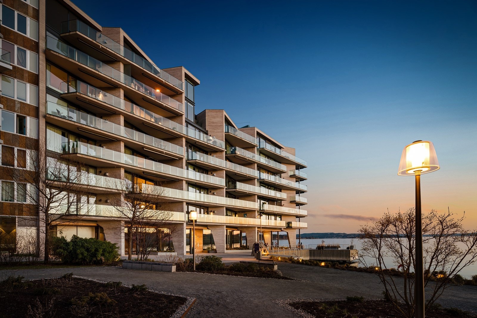 Byggets fasade Galleribilde