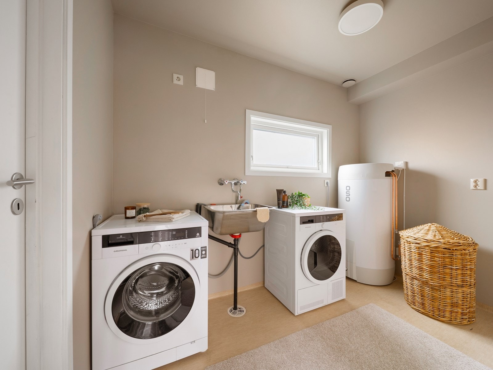 Nymalt vaskerom i 1. etasje Galleribilde