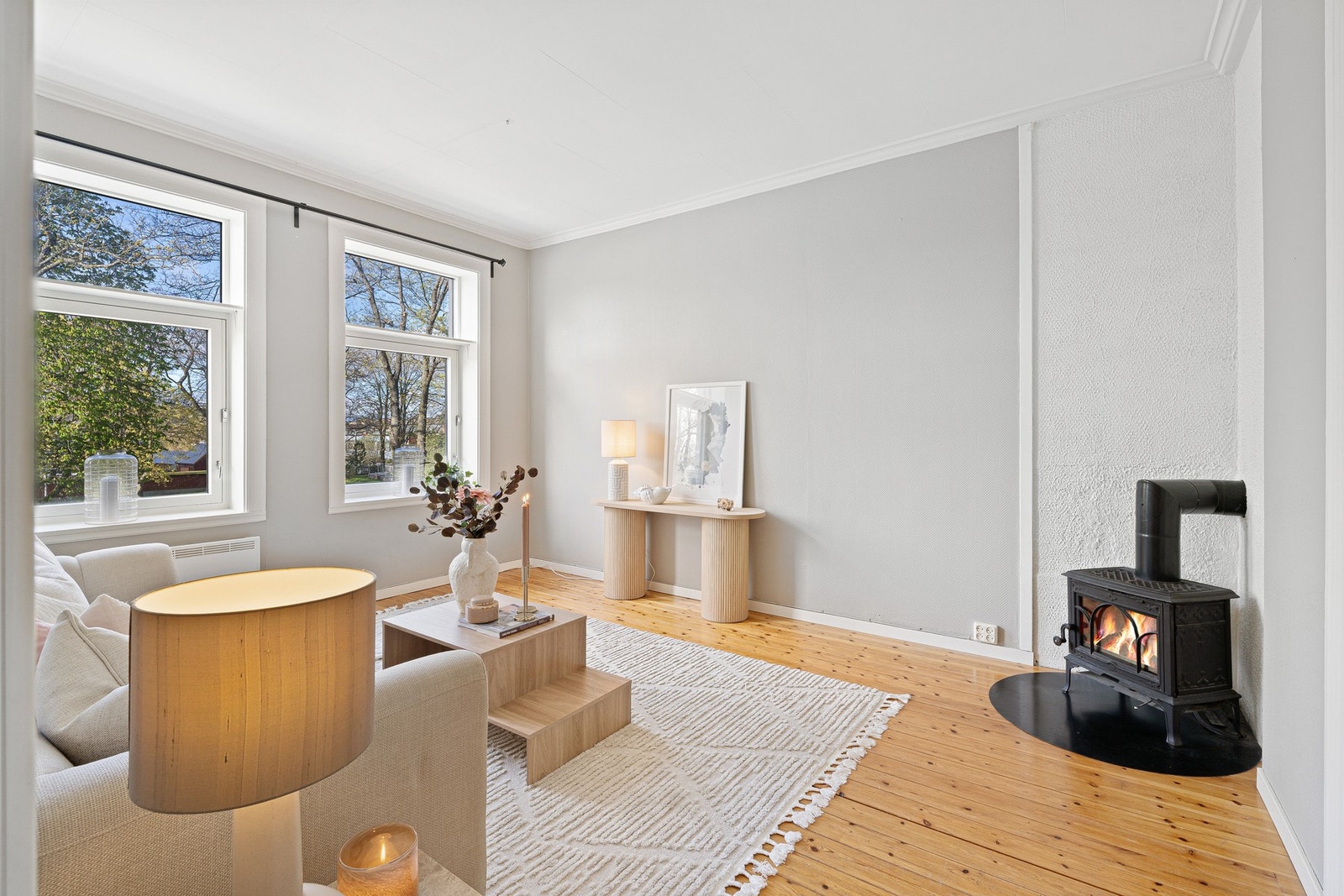 Dette er en sentral og sjarmerende bygårdsleilighet med gangavstand til sentrum. Galleribilde