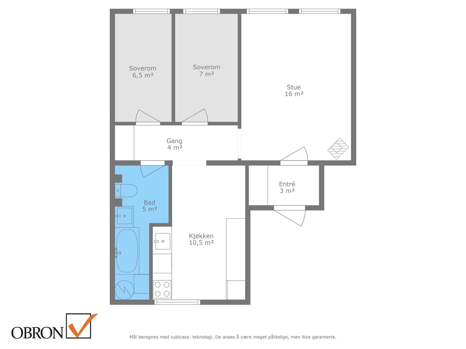 Planskisse. Galleribilde