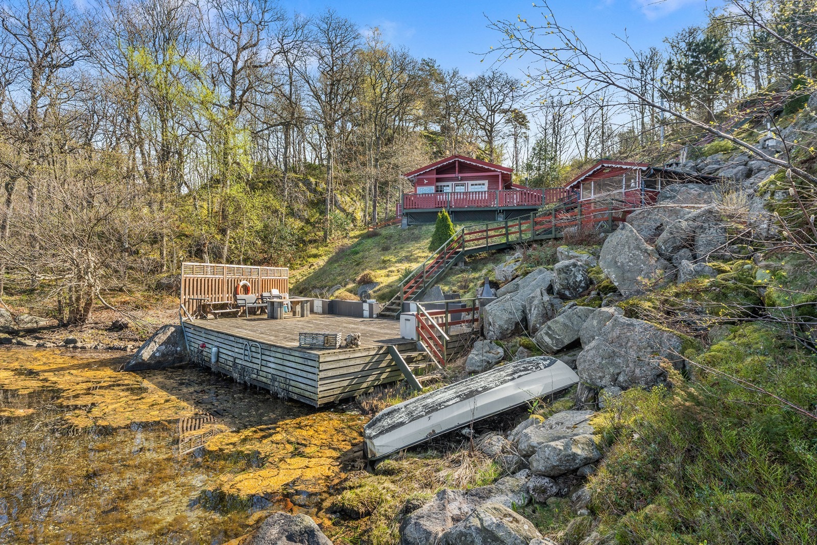 Eiendommen har ettermiddags-/kveldssol. Galleribilde