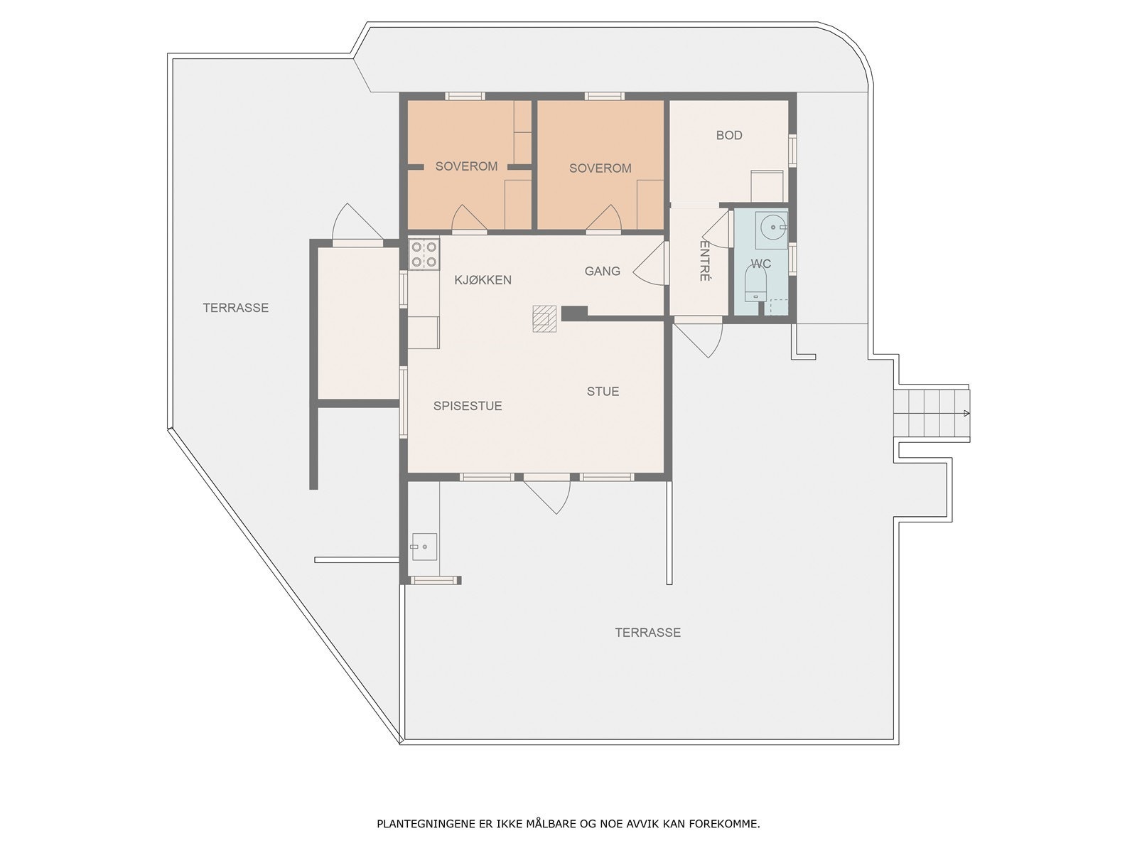 Plantegningen Galleribilde