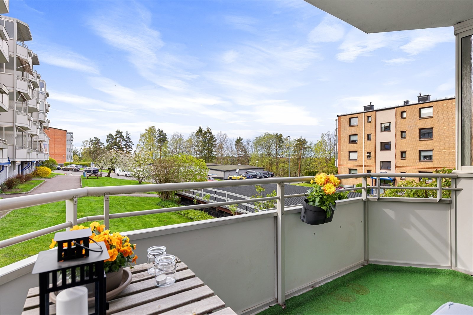 Det er flotte solforhold og hyggelig utsyn Galleribilde