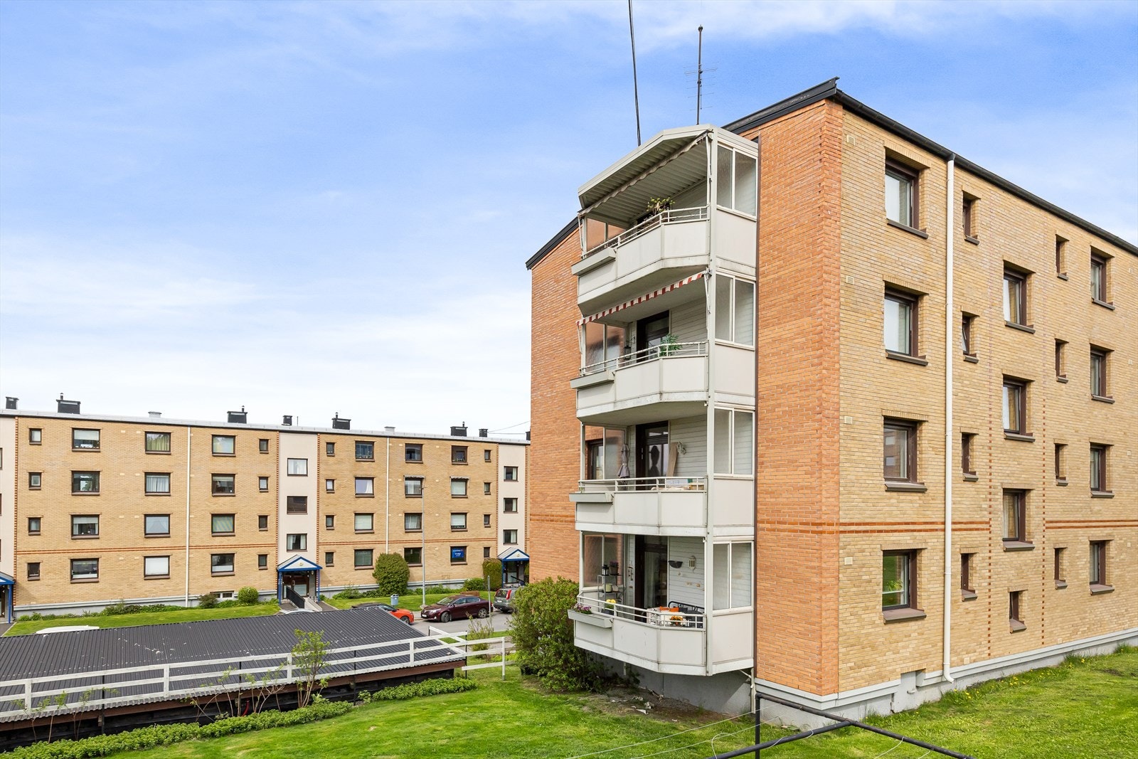 Leiligheten ligger i høy 1 etasje. Galleribilde