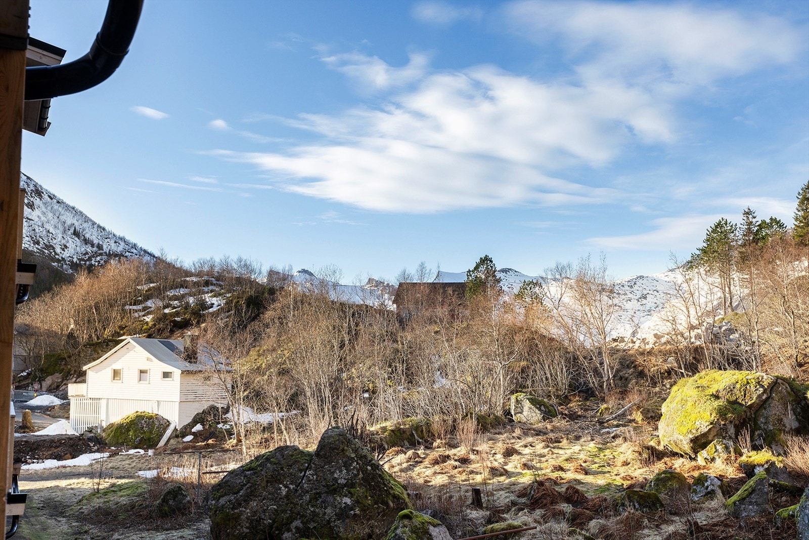 Utsikt fra balkong Galleribilde